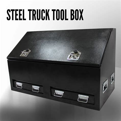 metal tool box for truck|8 ft truck tool boxes.